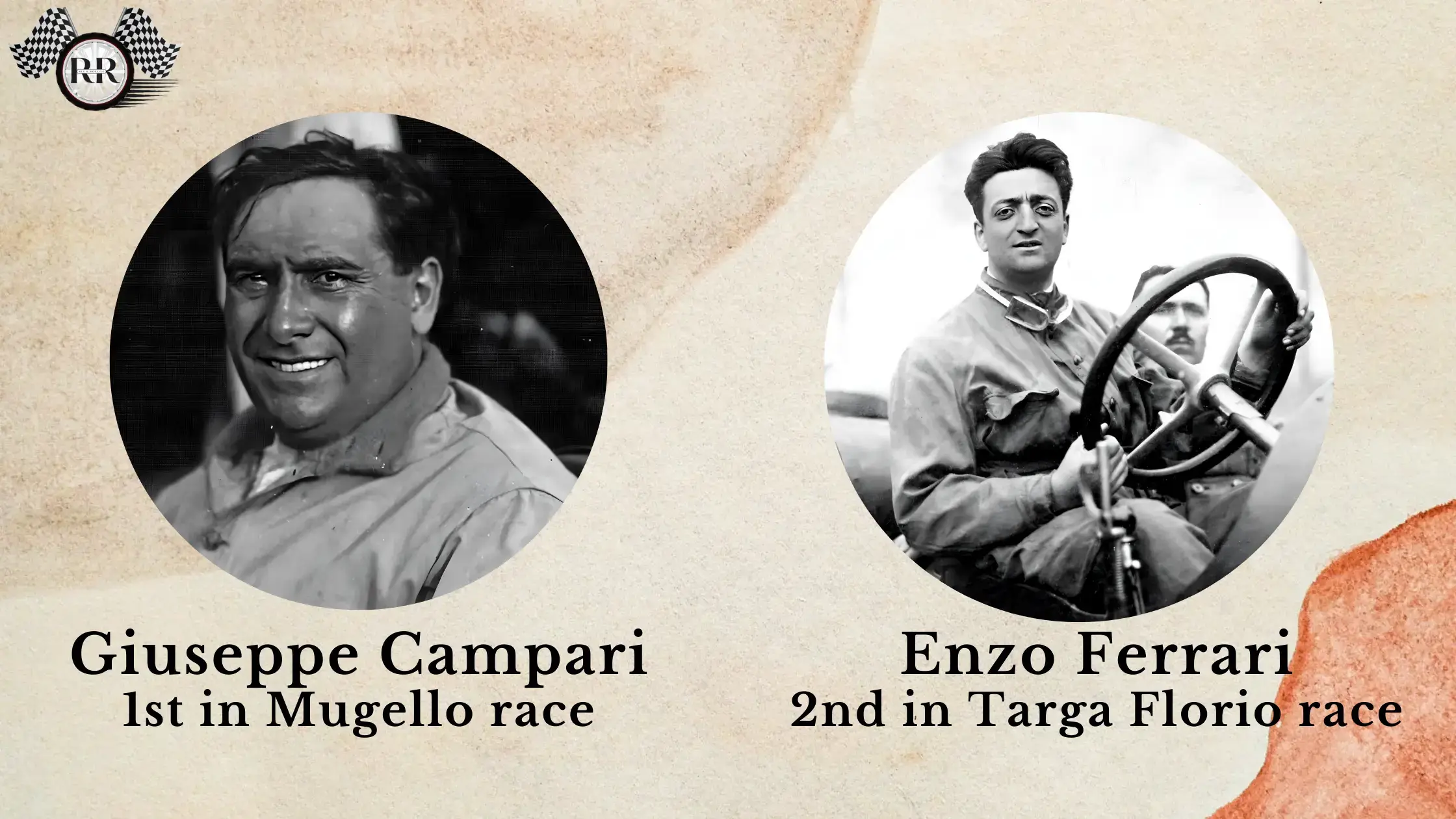 Giuseppe Campari & Enzo Ferrari