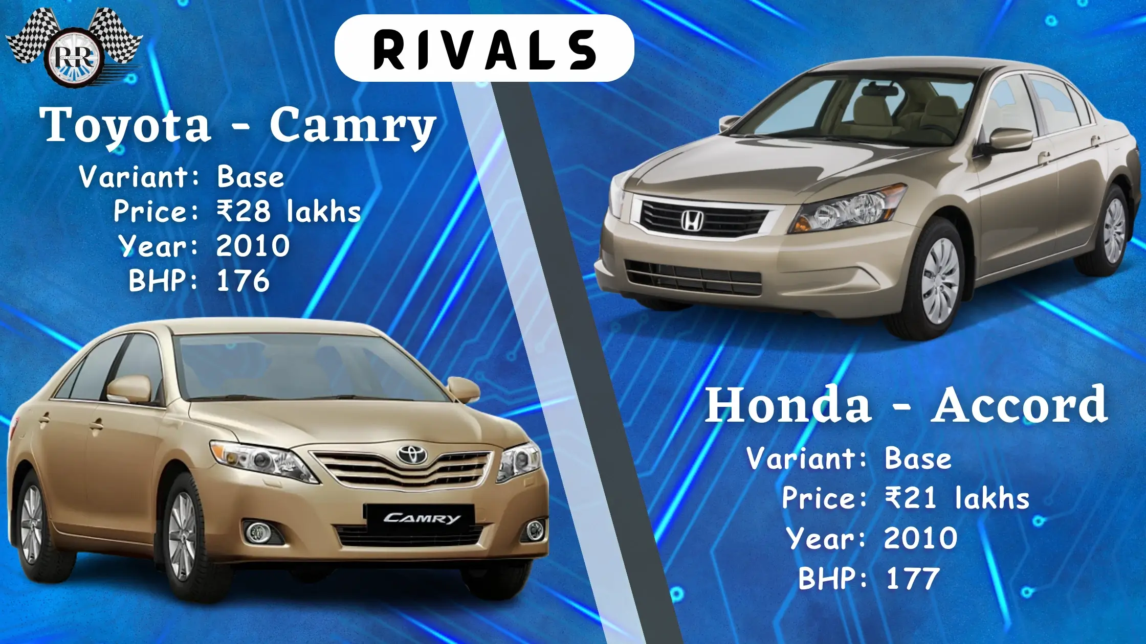 Toyota Camry & Honda Accord