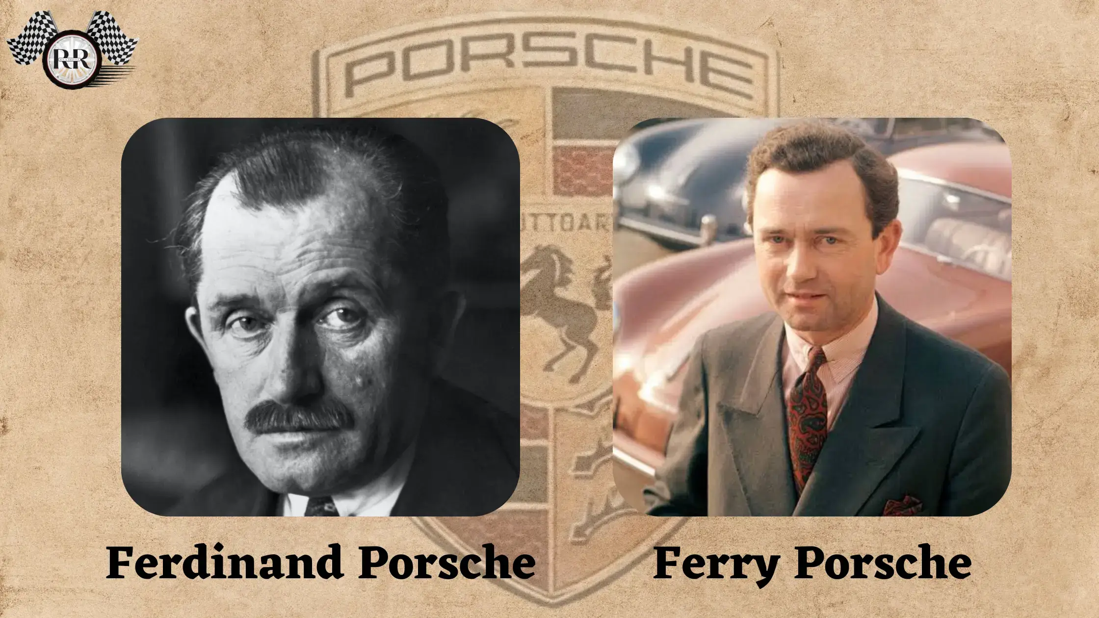 Ferdinand Porsche & Ferry Porsche