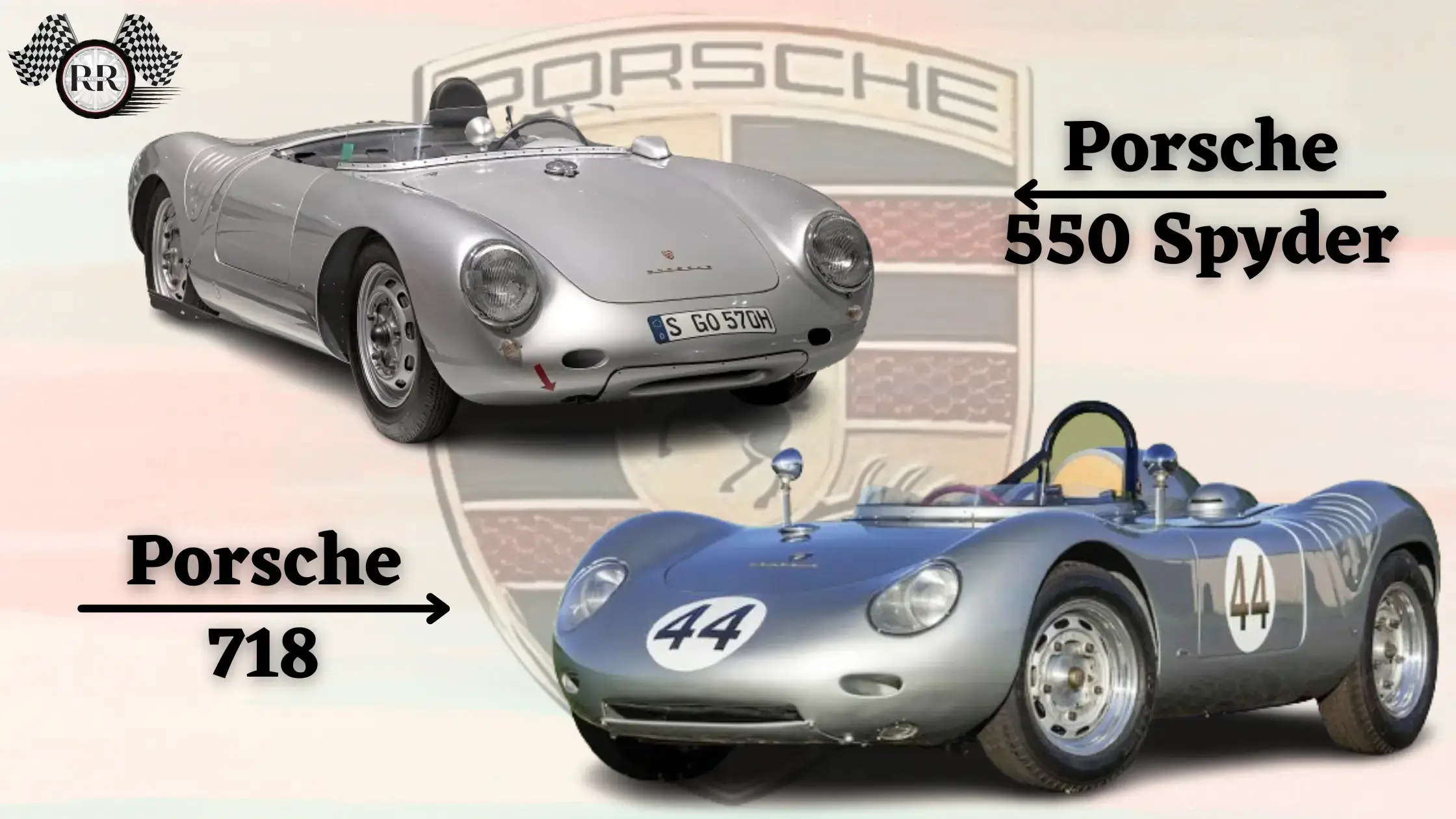 Porsche - 550 Spyder, Porsche - 718