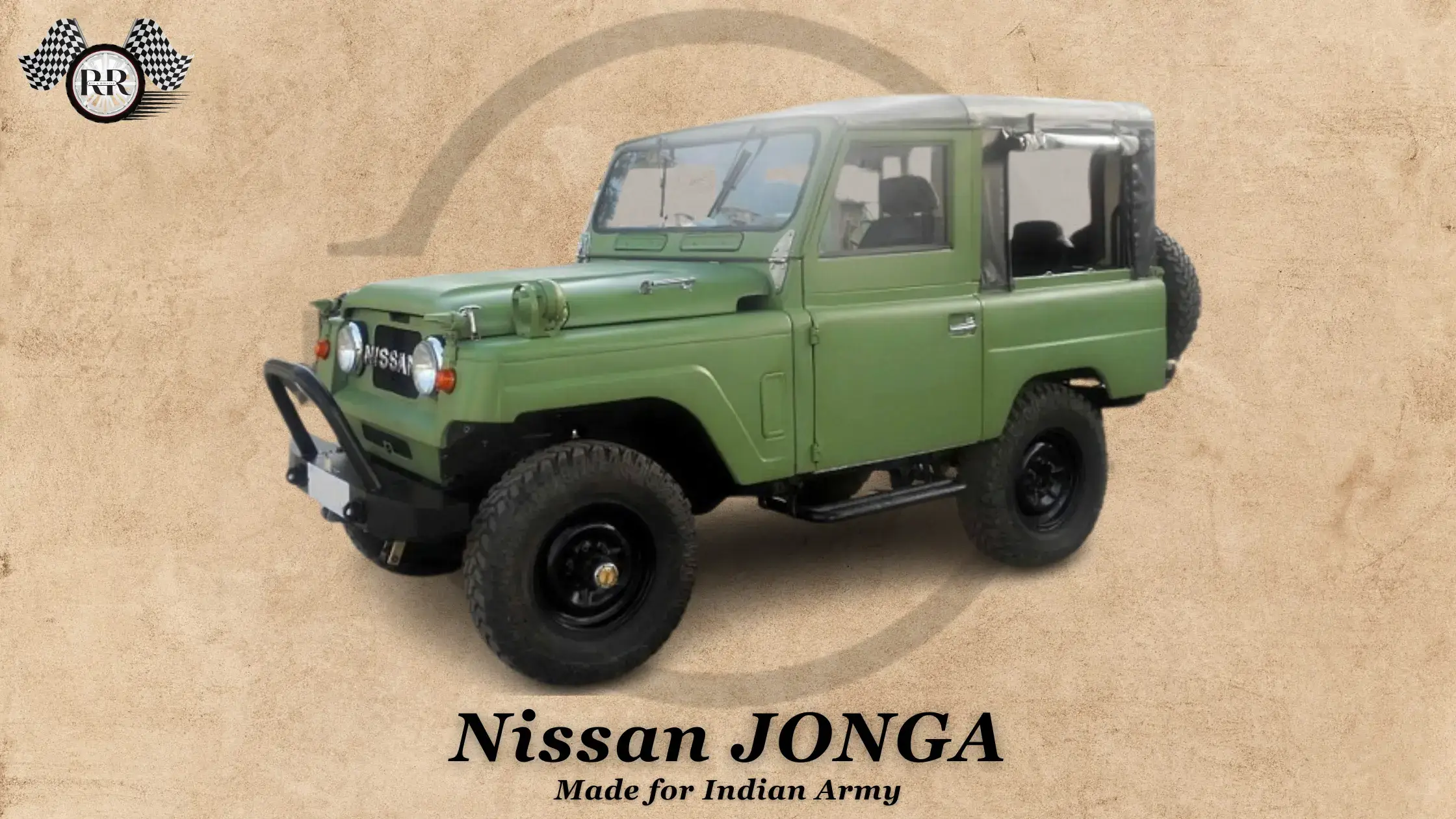 Nissan JONGA Made for Indian Army