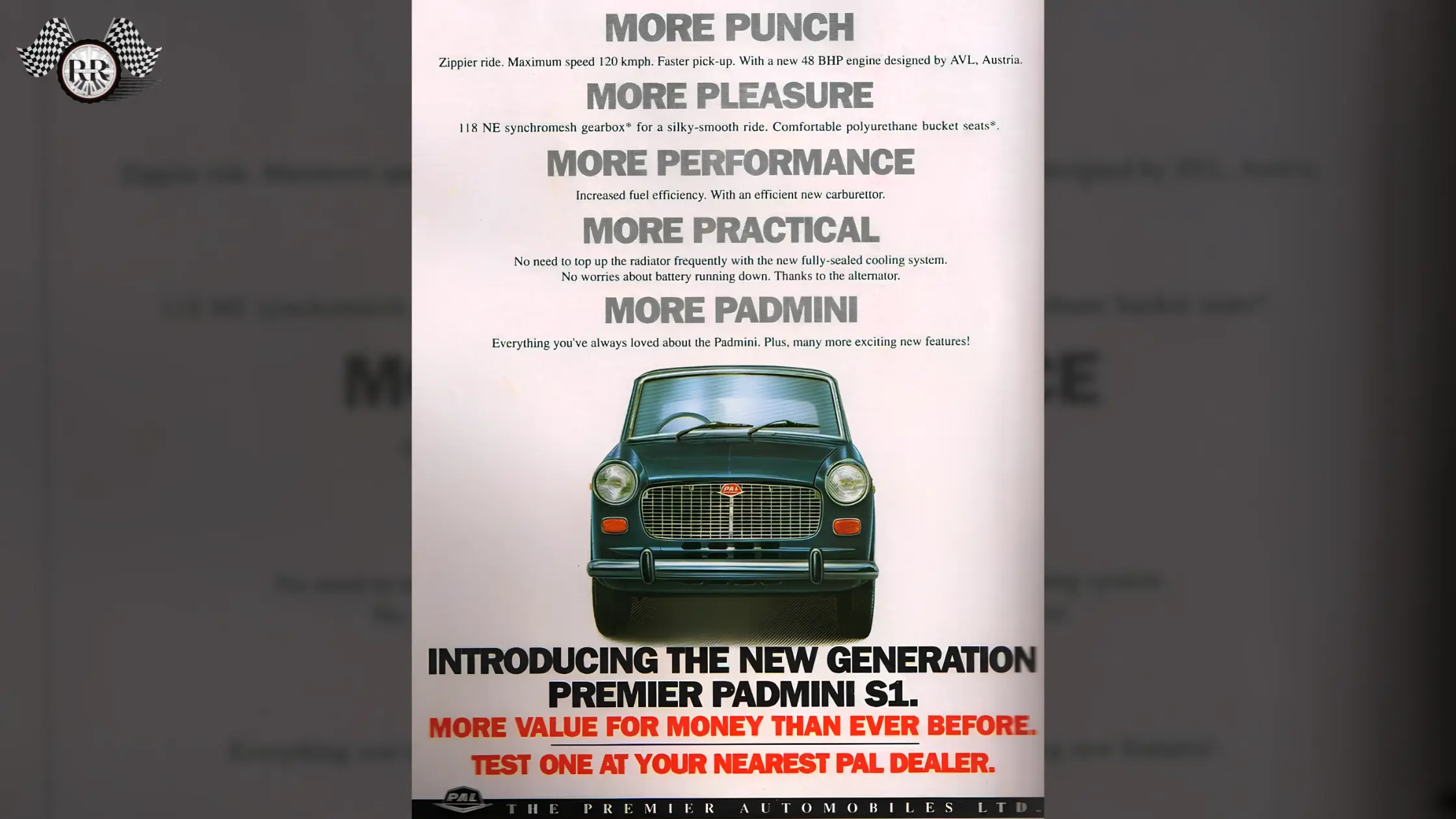 Premier Padmini S1