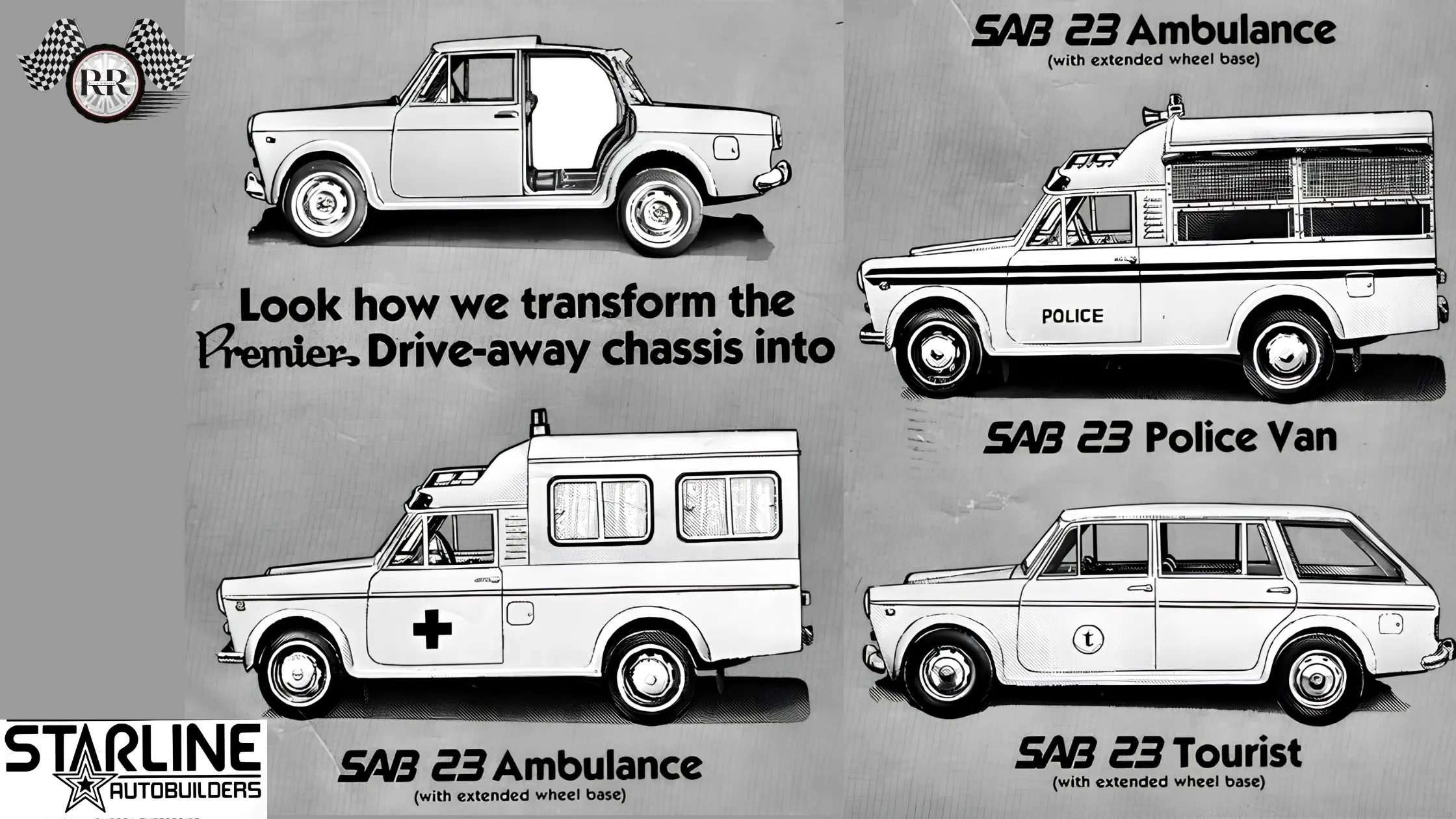 Starline Automobile with Drive-Away chassis