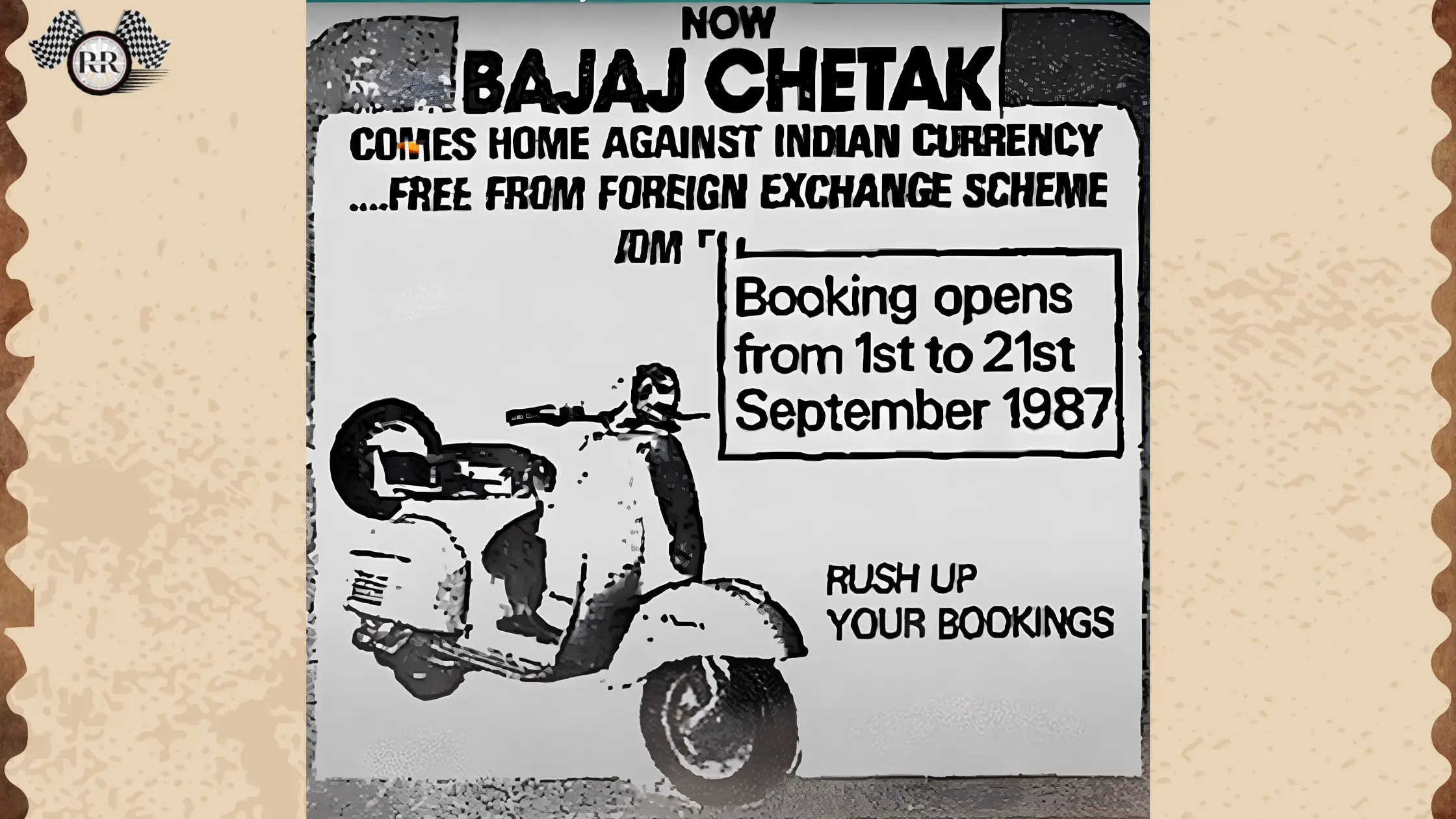 Old Bajaj Chetak Advertisement